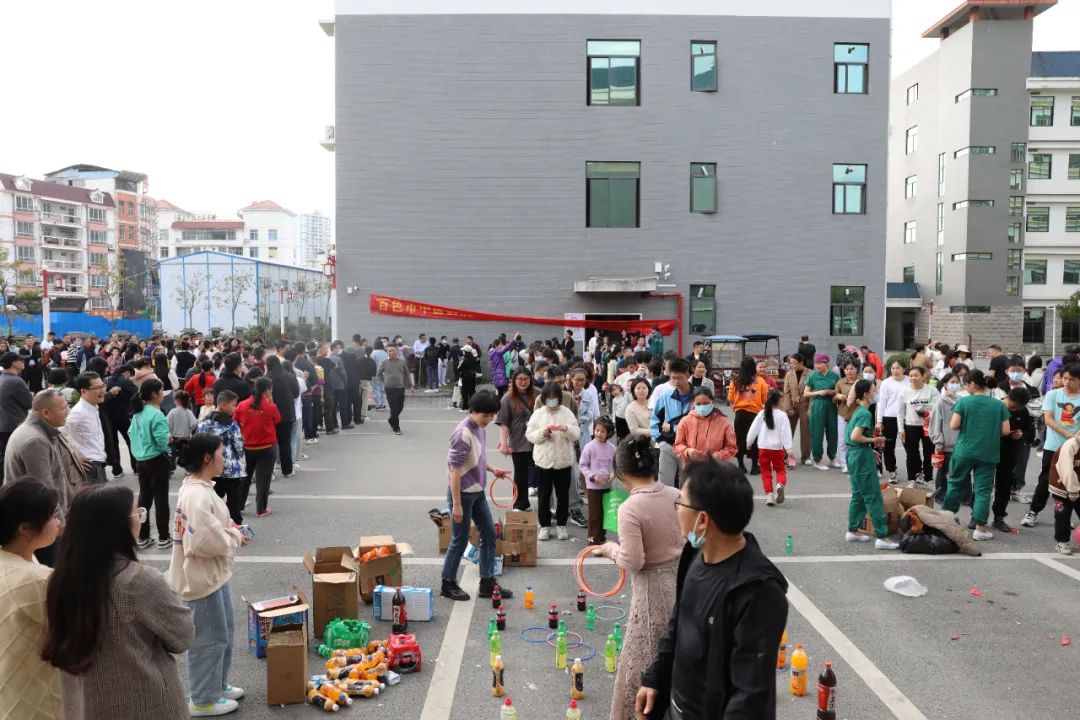 【医院动态】奇趣游园迎新年 欢声笑语跨立春——百色市中医医院举办“迎新春”游园活动
