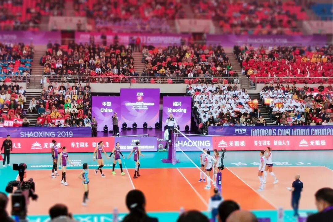 无限极赞助的2019女排世俱杯正式开赛