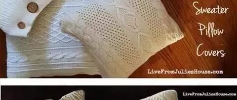 【旧物改造】家里的旧毛衣不要扔，教你这样改造，可以省下许多钱...