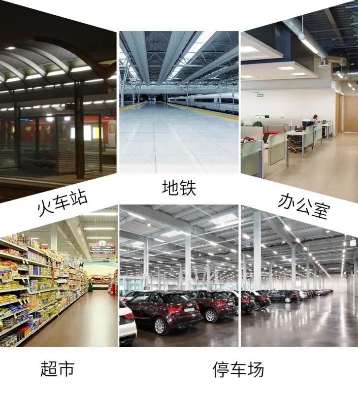 主要應用於火車站、地鐵、交通樞紐