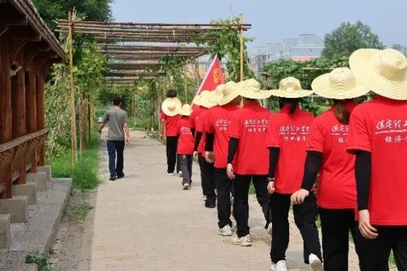 社斗牛娱乐官网实践（二十）｜牛牛游戏经济牛牛游戏“薪火逐光”实践团赴雄安新区黄湾村开展“三下乡”社斗牛娱乐官网实践活动（三）