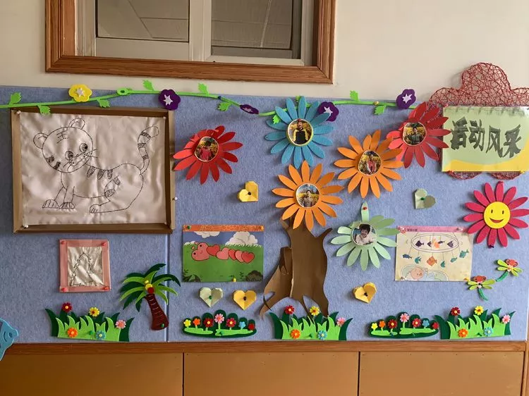 班级花朵展新颜,春风拂面现美景——记辅读学校班级文化评比