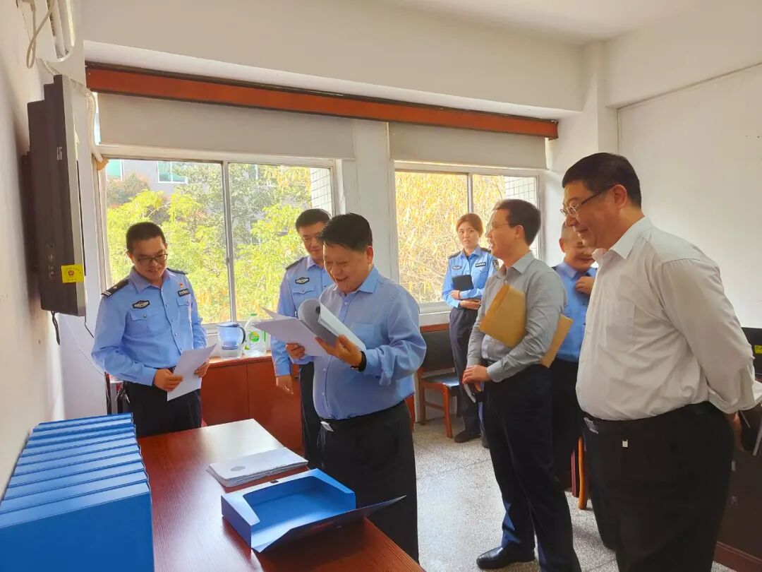 龙湖区委书记林定亮调研督导全区政法队伍教育整顿工作