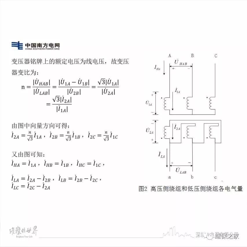 变压器差动电流计算原理的图8