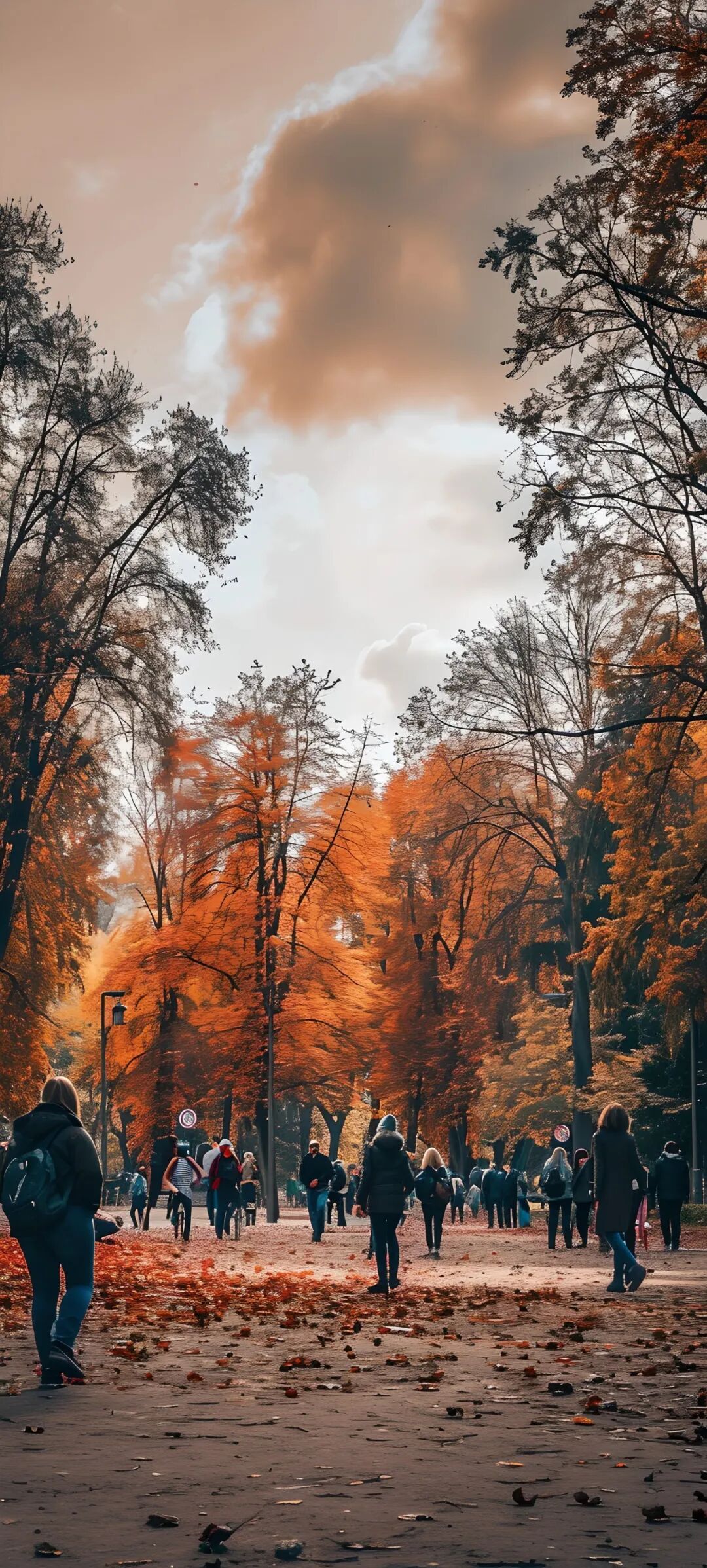 由作者通过智能技术生成风景手机壁纸以独特视角,丰富色彩和深邃内涵