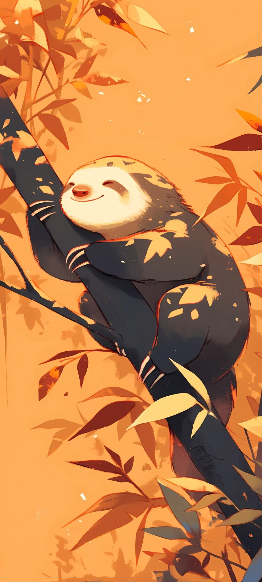 手机壁纸超萌超可爱的树懒壁纸图片高清版免费下载