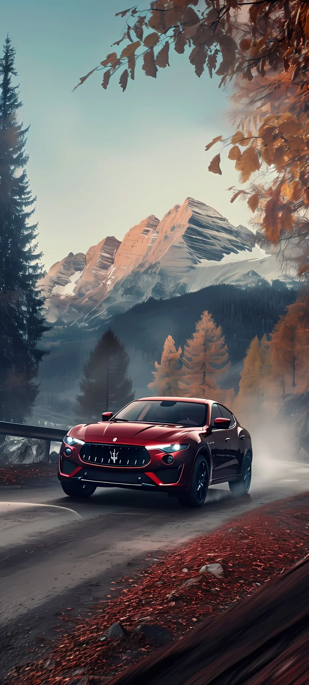 通过智能技术生成汽车手机壁纸展现个性品味,全面屏技术提升视觉体验