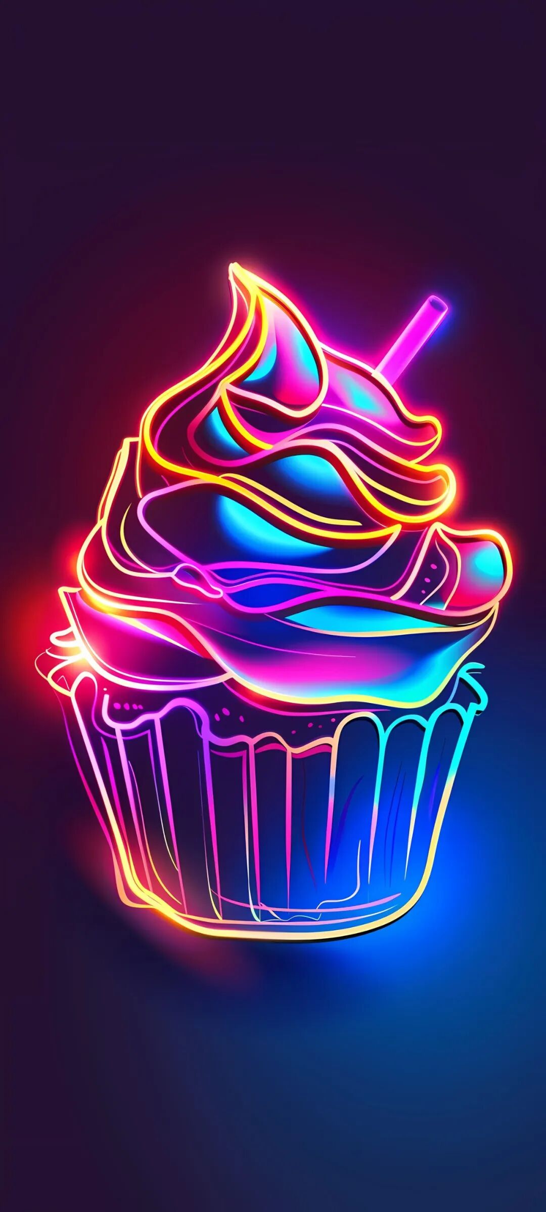 手机壁纸好看的霓虹灯光高清壁纸免费分享