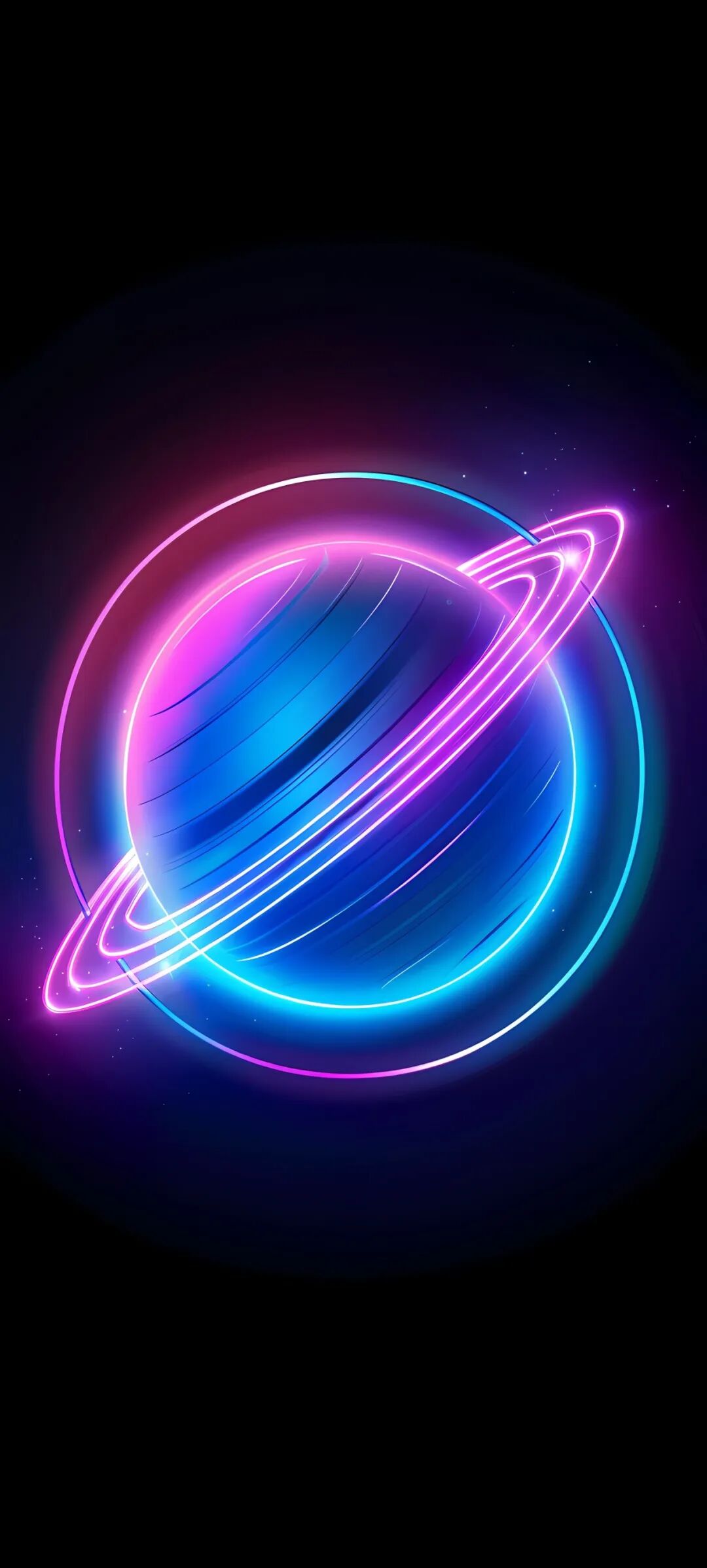 手机壁纸好看的霓虹灯光高清壁纸免费分享