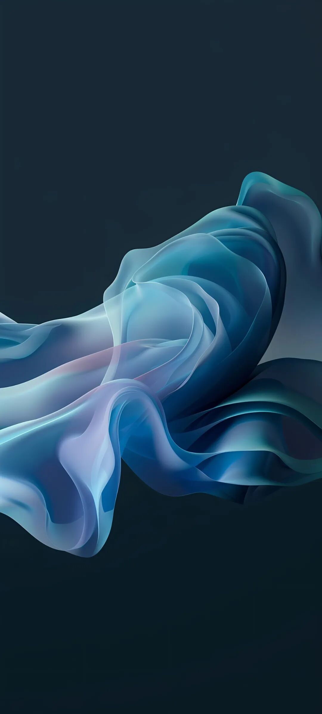 手机壁纸蓝绿色高品质简约壁纸高清原图