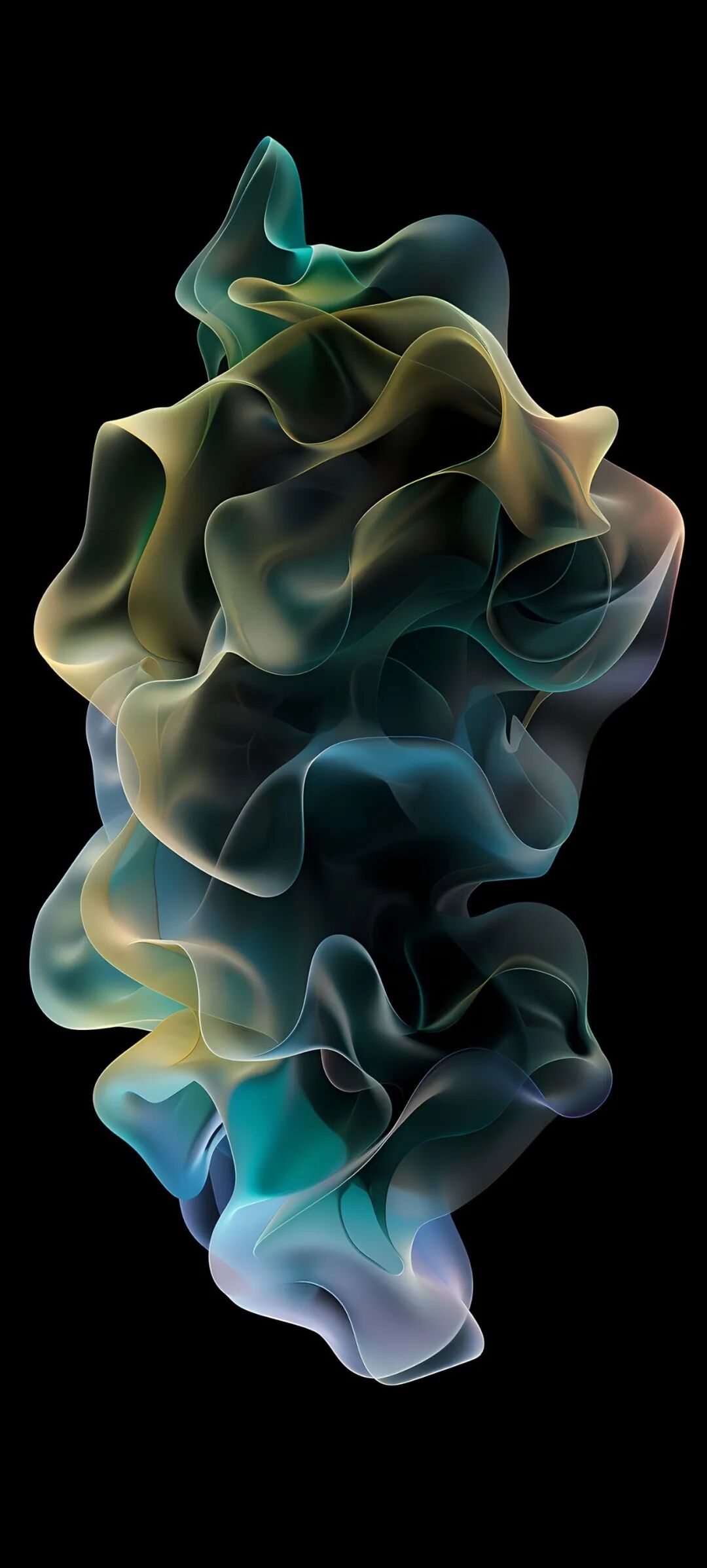 手机壁纸蓝绿色高品质简约壁纸高清原图