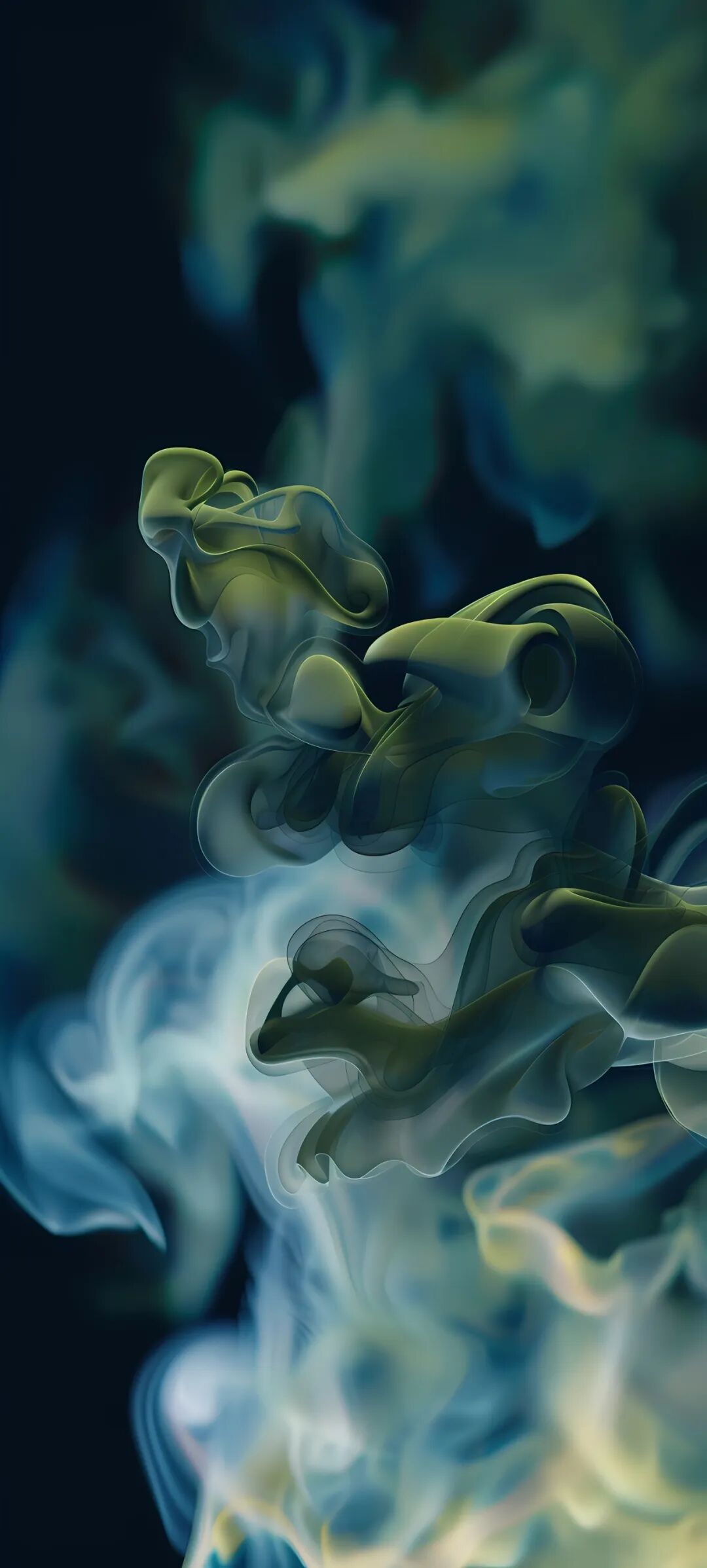 手机壁纸蓝绿色高品质简约壁纸高清原图