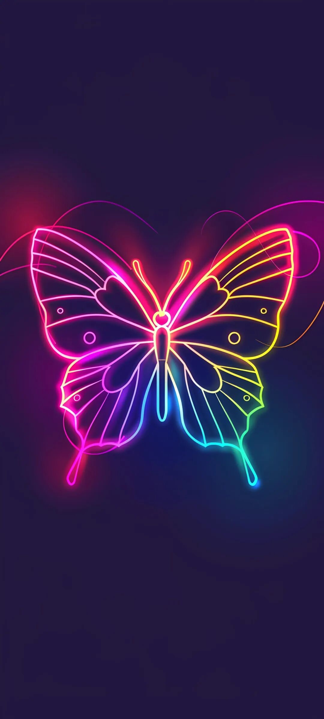 手机壁纸好看的霓虹灯光高清壁纸免费分享