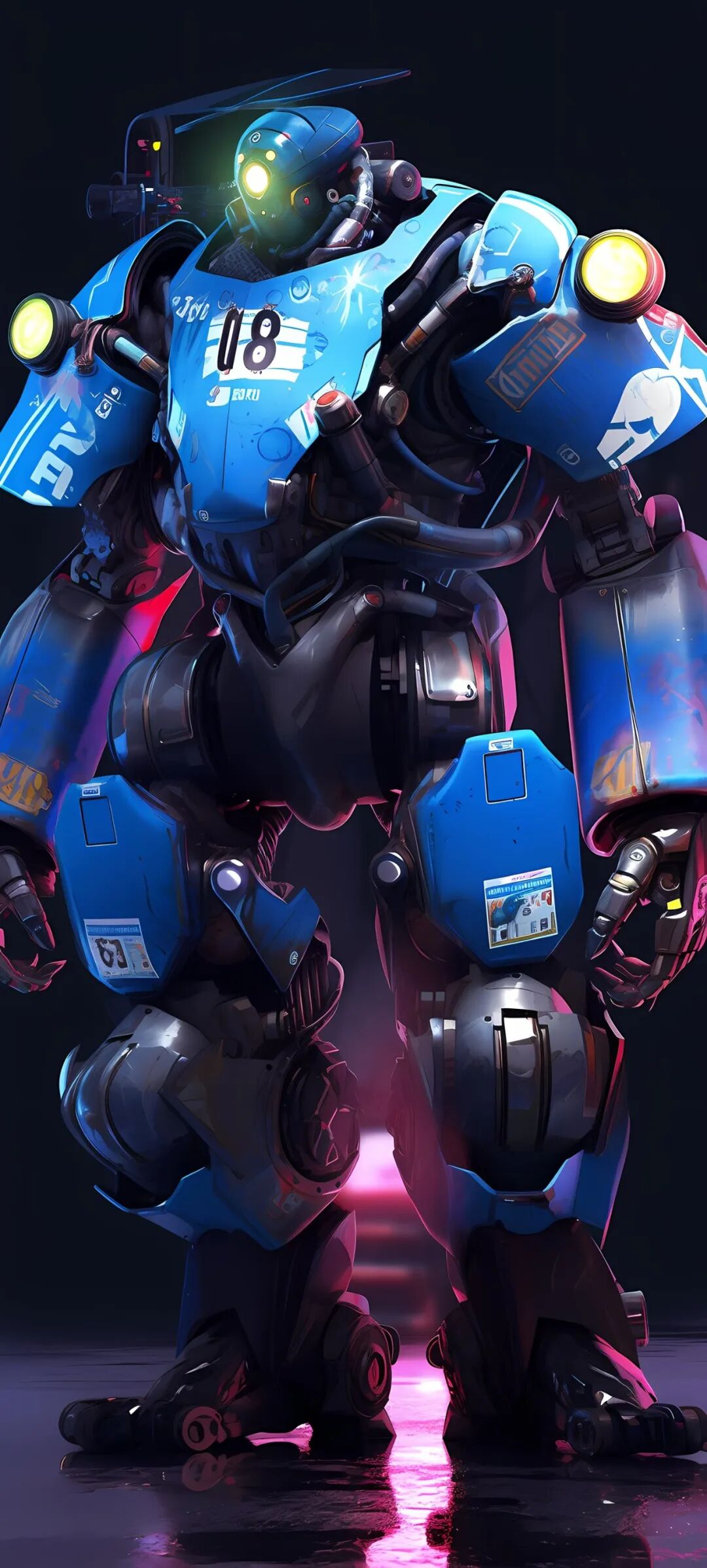 免费分享一大波机甲壁纸,让你的手机一秒高大上!