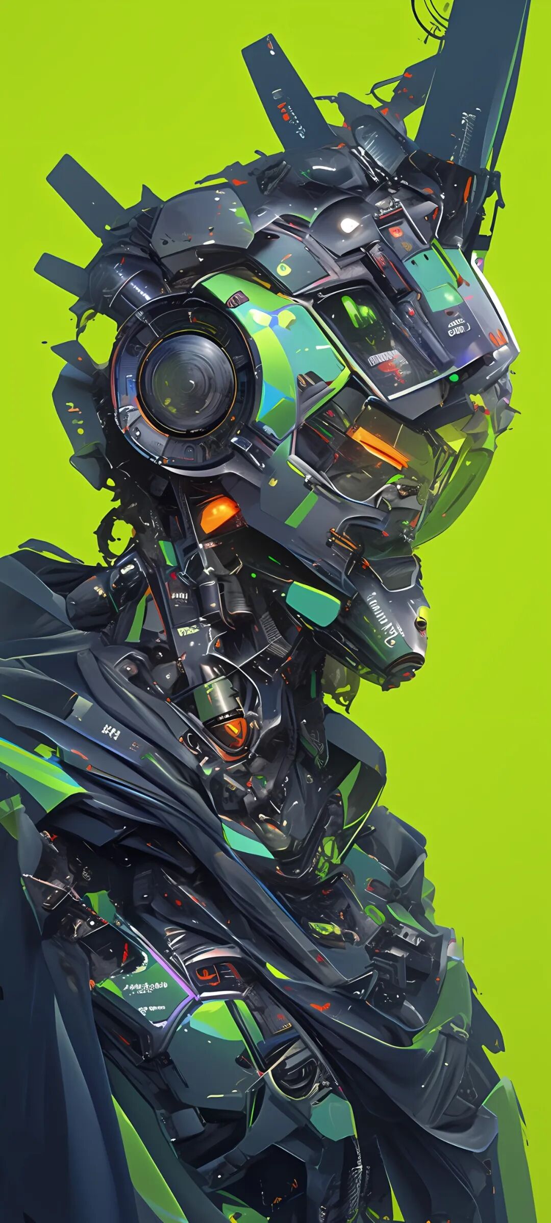 1%电量都要换的超炫机甲壁纸,爱了爱了!