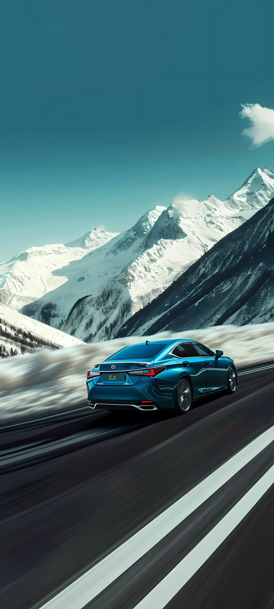 壁纸 道路 高速 高速公路 公路 桌面 1080_2395 竖版 竖屏 手机