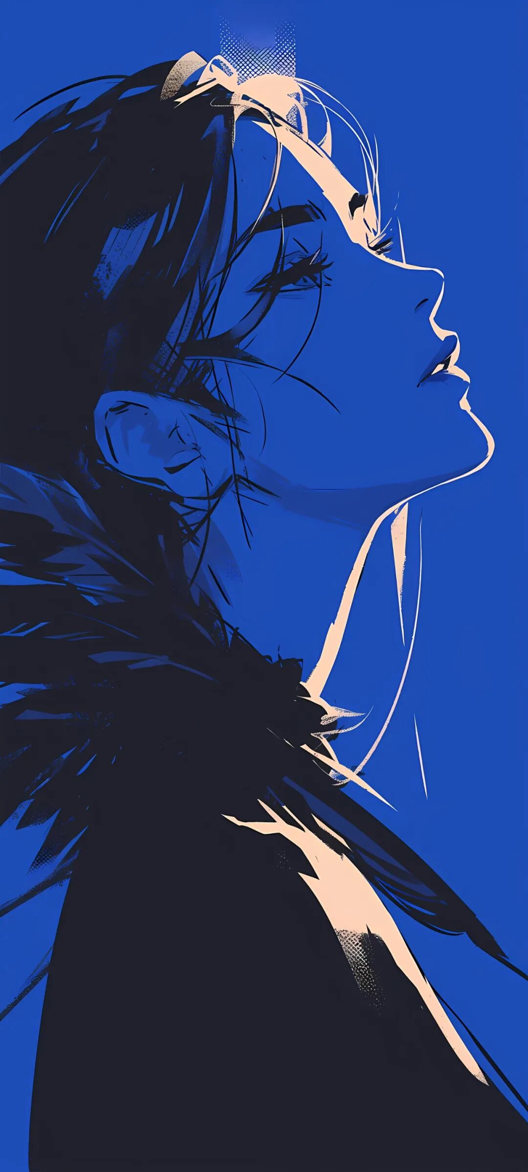 手机壁纸时尚潮流女孩插画壁纸高清版直接保存