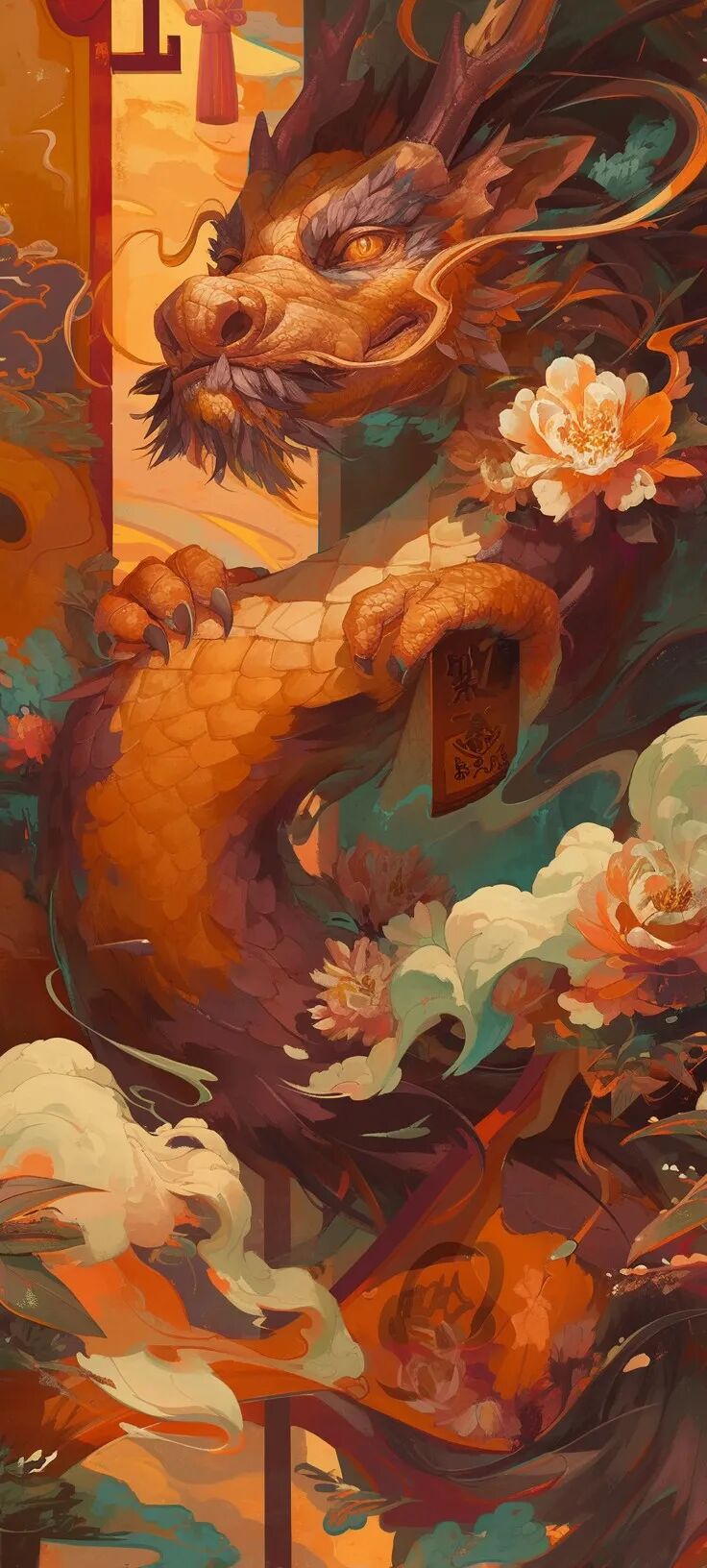 手机壁纸愿你的事业如龙腾飞一飞冲天成就非凡