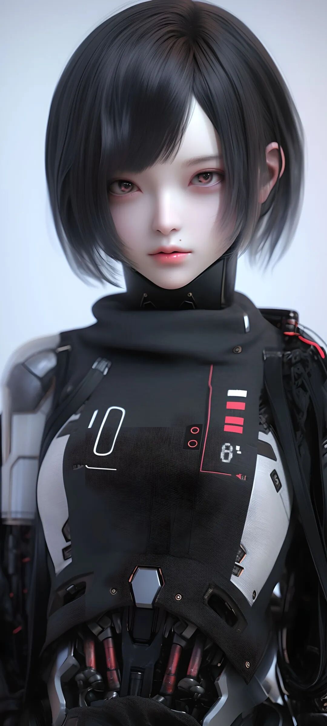 爱了爱了未来科幻风少女机甲壁纸免费原图下载