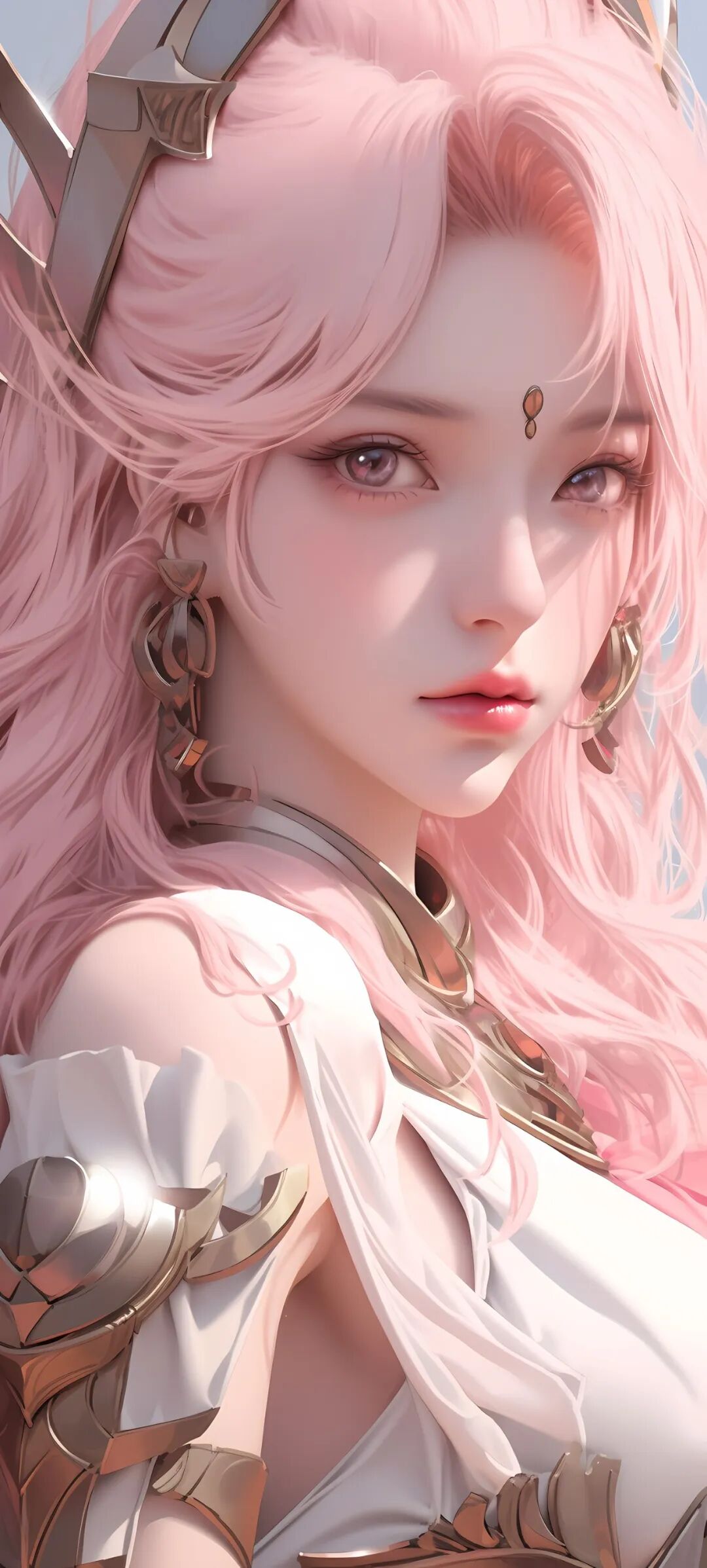 爱了爱了!未来科幻风少女机甲壁纸,免费原图下载!