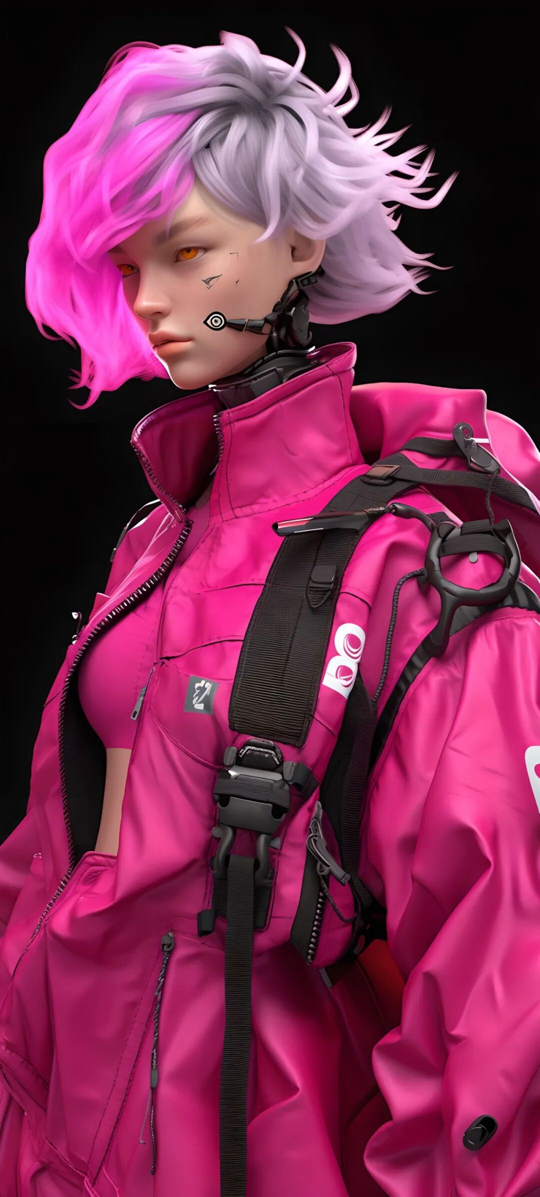 爱了爱了!未来科幻风少女机甲壁纸,免费原图下载!