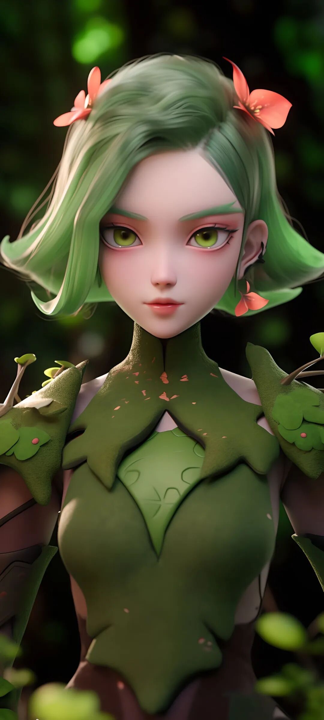 爱了爱了!未来科幻风少女机甲壁纸,免费原图下载!