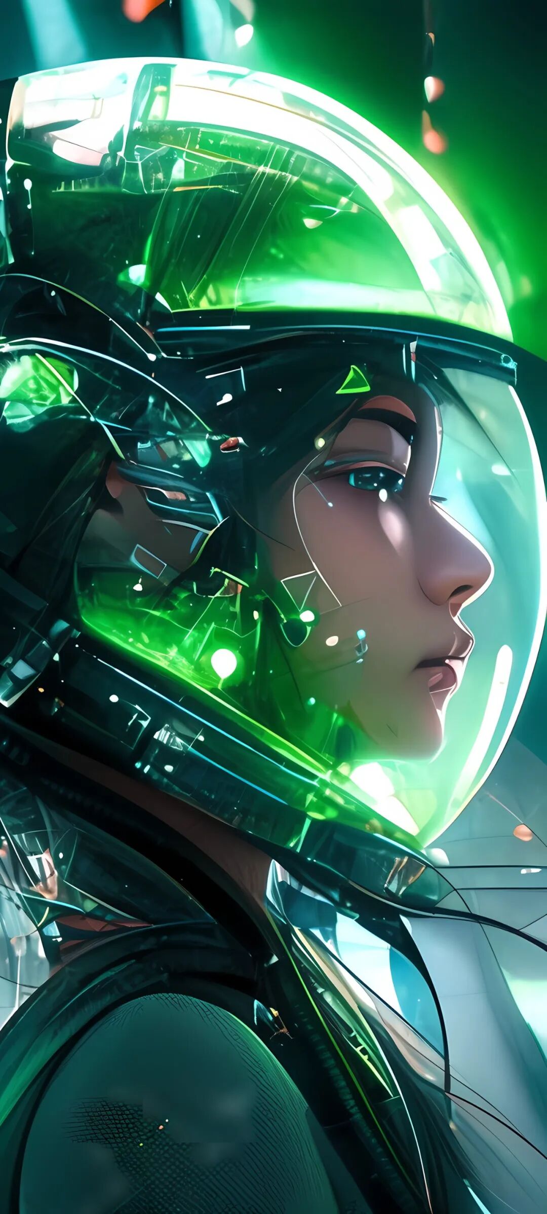 爱了爱了未来科幻风少女机甲壁纸免费原图下载