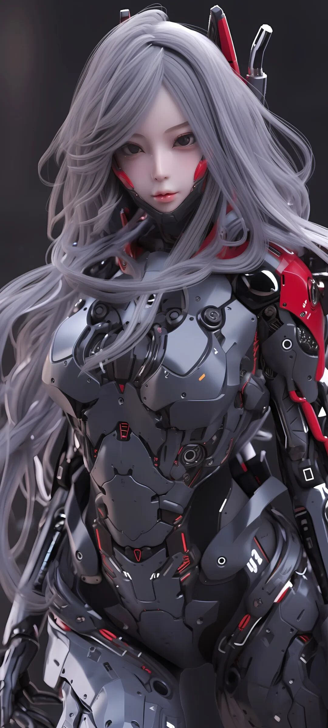 爱了爱了未来科幻风少女机甲壁纸免费原图下载