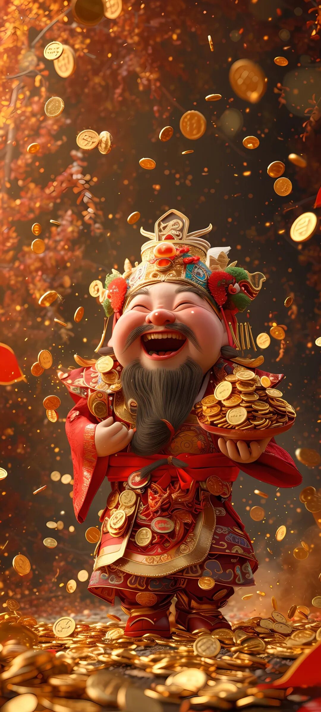 [gf]2728[/gf]"金银满仓,财源滚滚来.