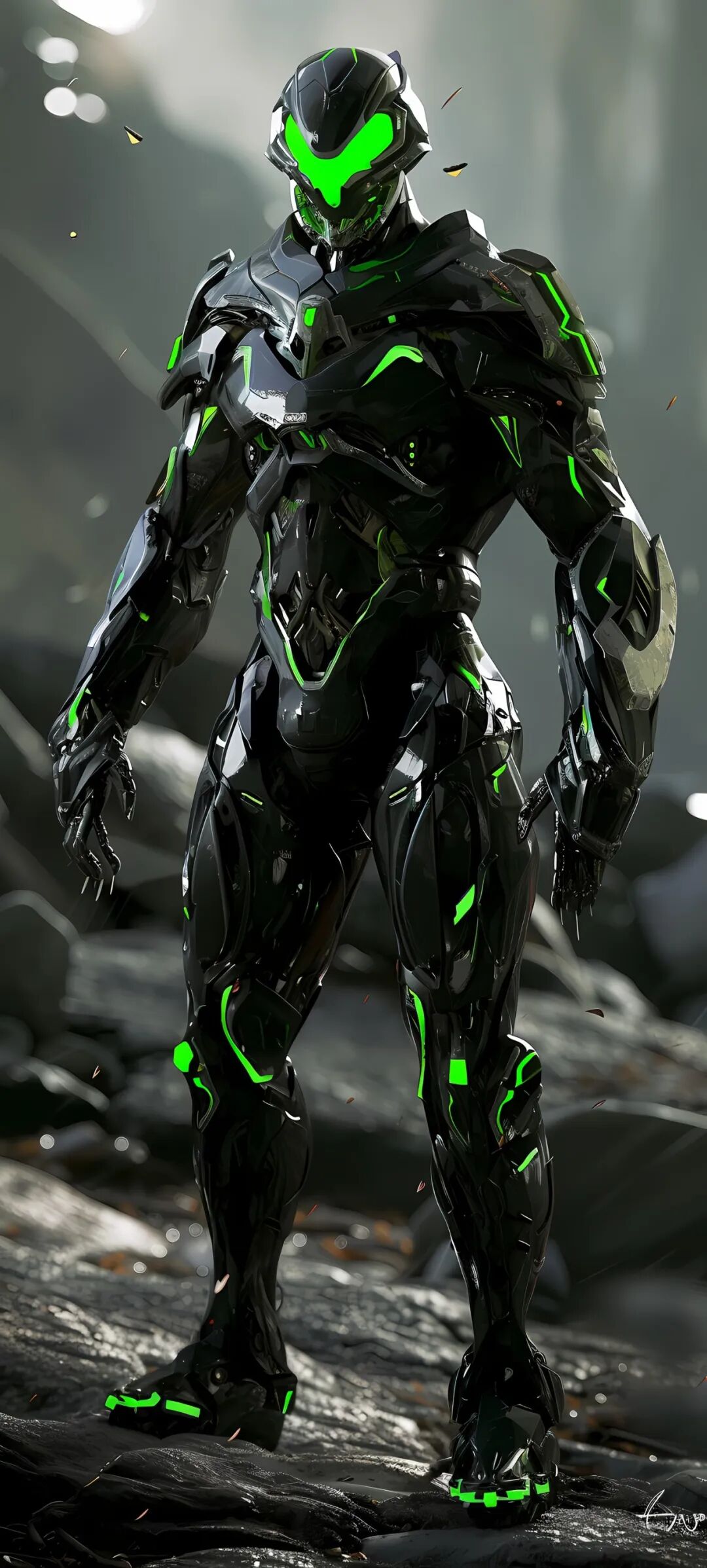 手机壁纸高品质机甲壁纸1电量也要换上