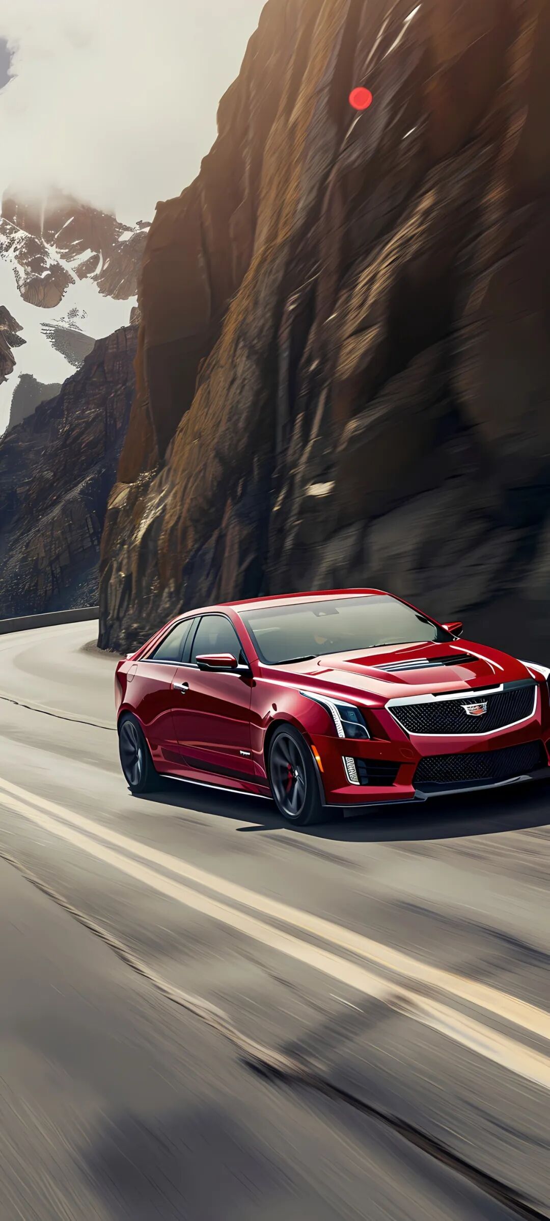 手机汽车壁纸飞驰一啸而过高清大图分享