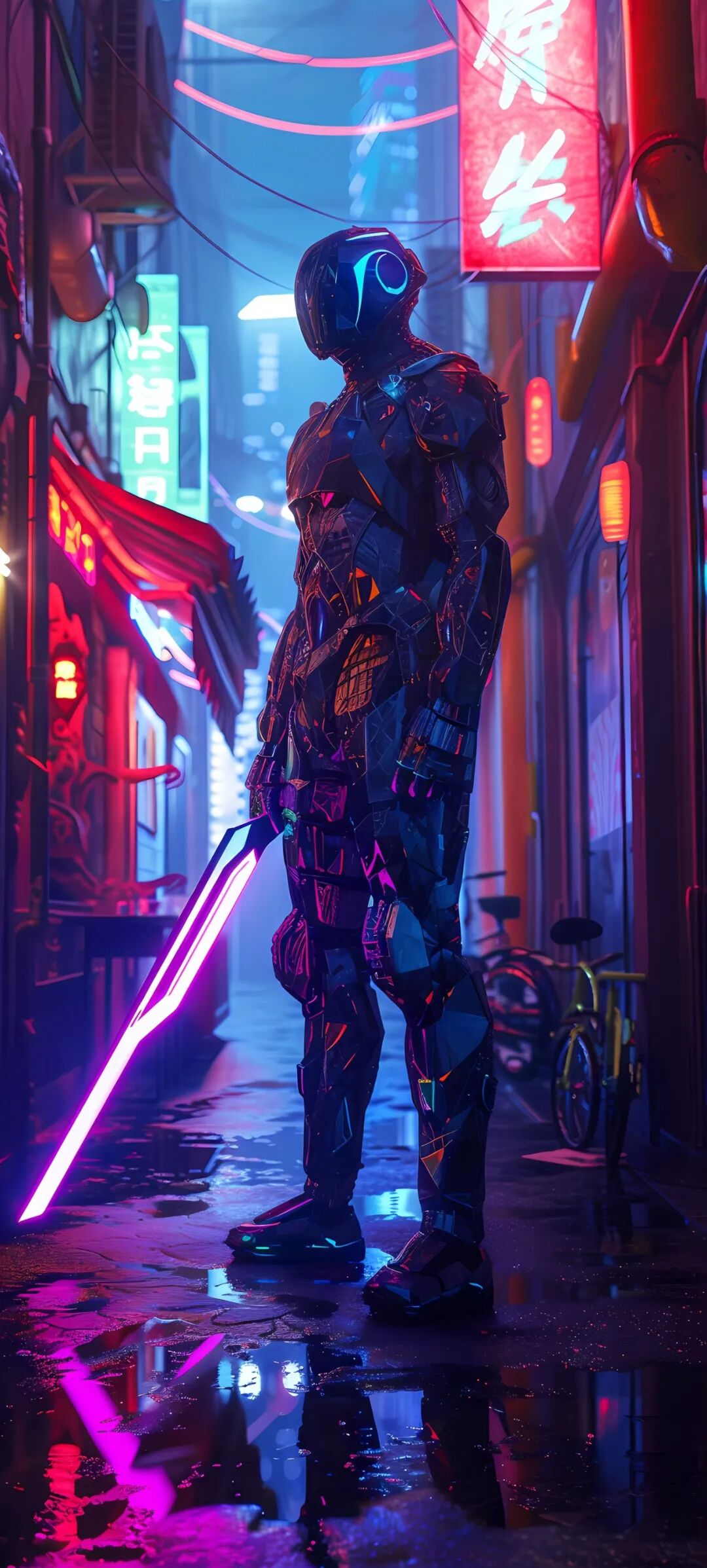 炫酷机甲手机壁纸高清版原图免费分享