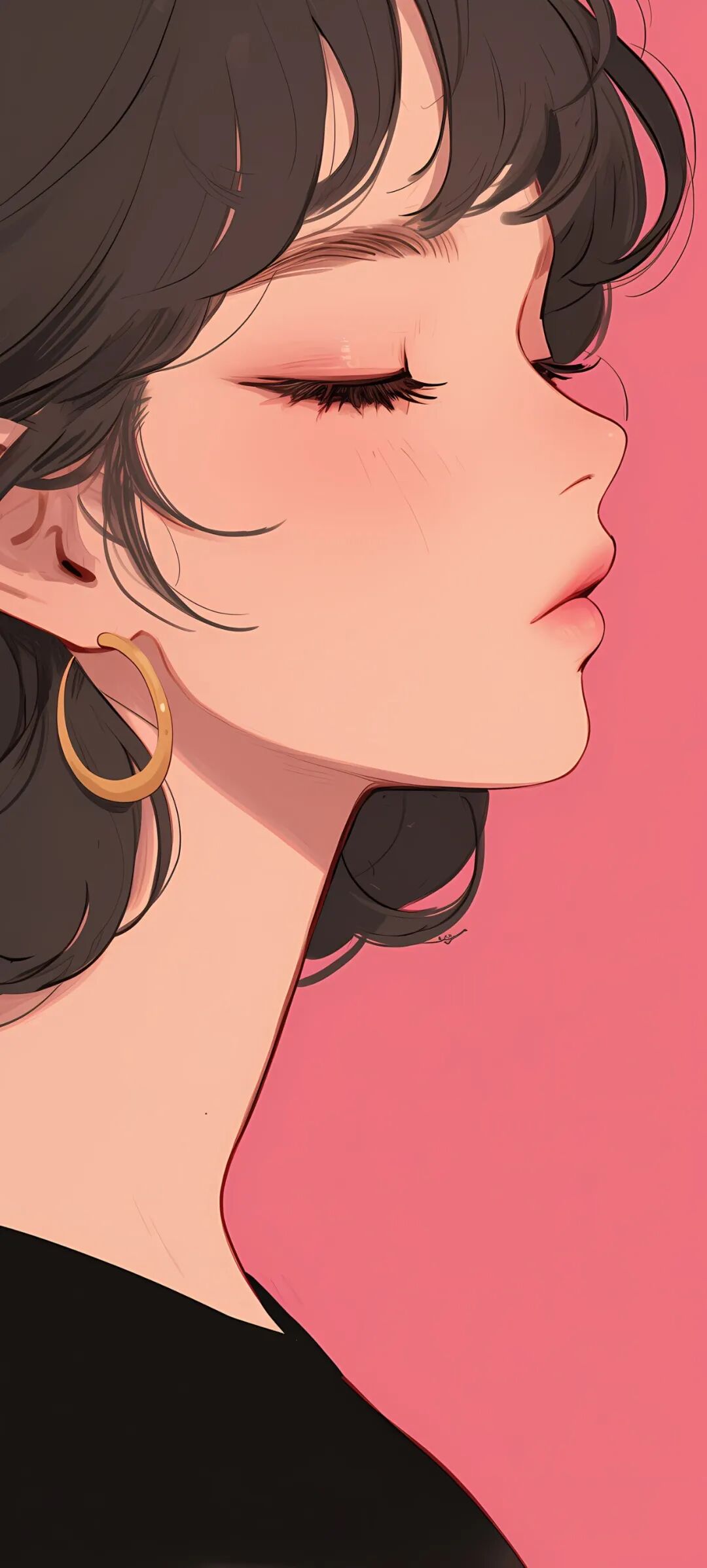 手机壁纸简约干净ins风人物头像壁纸高清原图