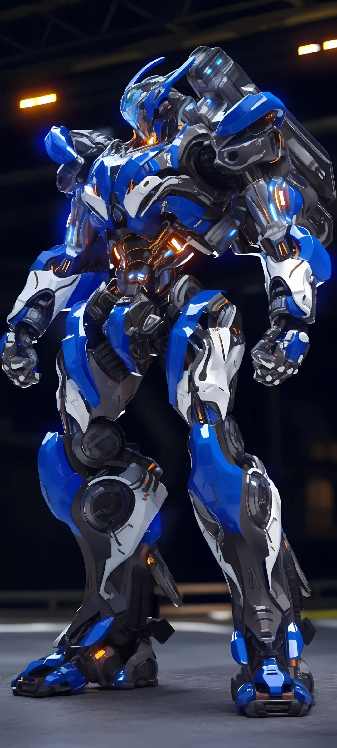 炫酷机甲手机壁纸高清版原图免费分享