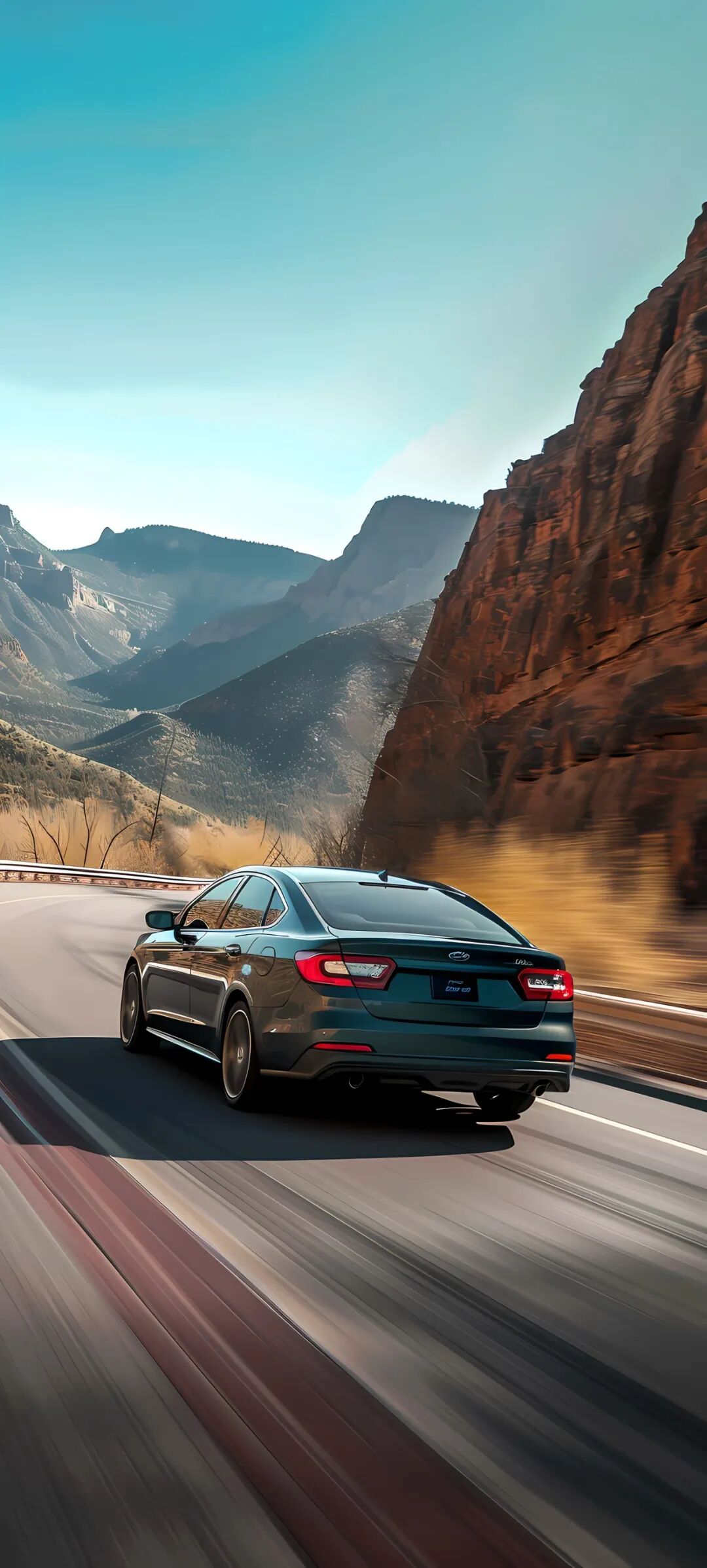 手机汽车壁纸|飞驰,一啸而过,高清大图分享!