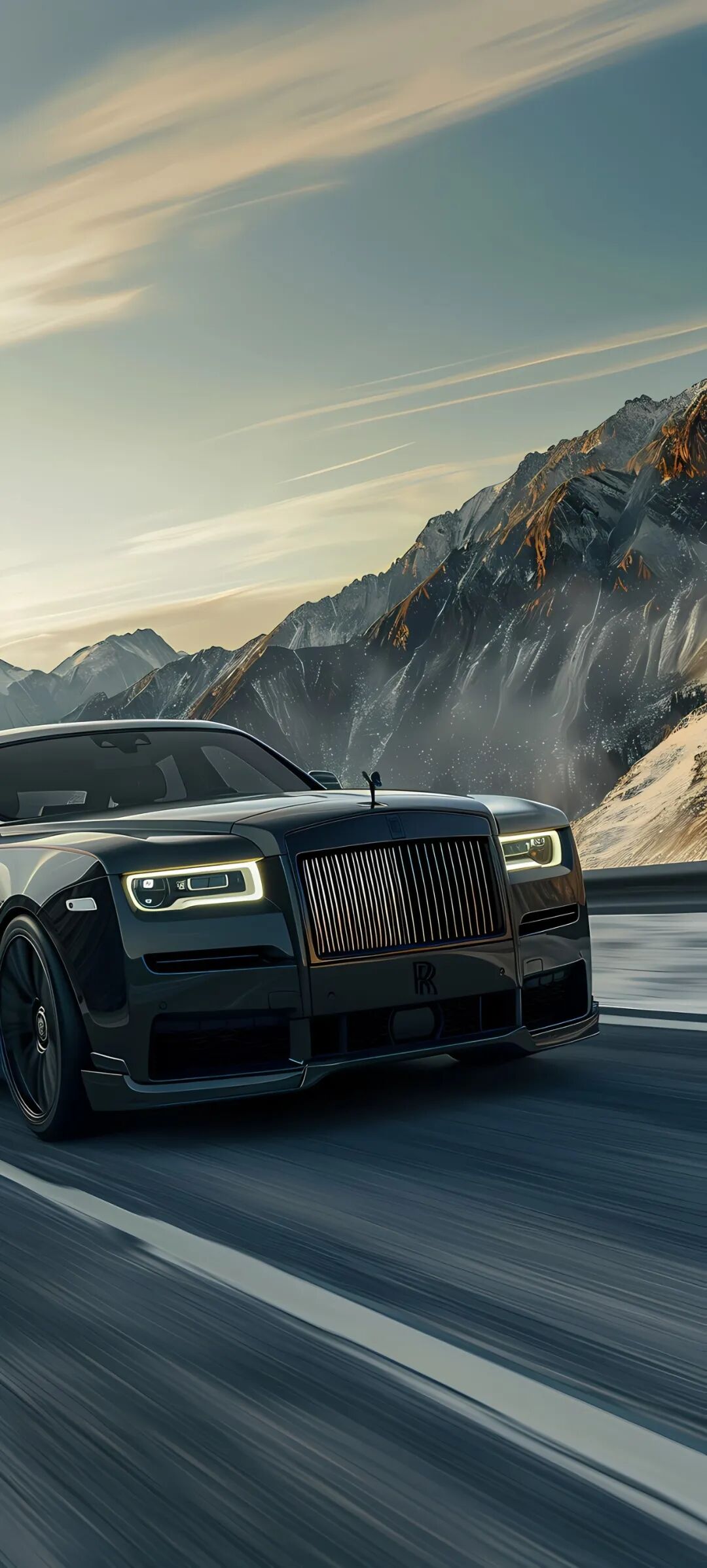 手机汽车壁纸|飞驰,一啸而过,高清大图分享!