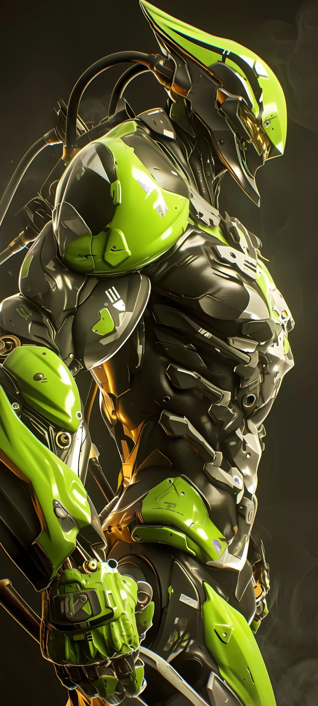 炫酷机甲手机壁纸高清版原图免费分享