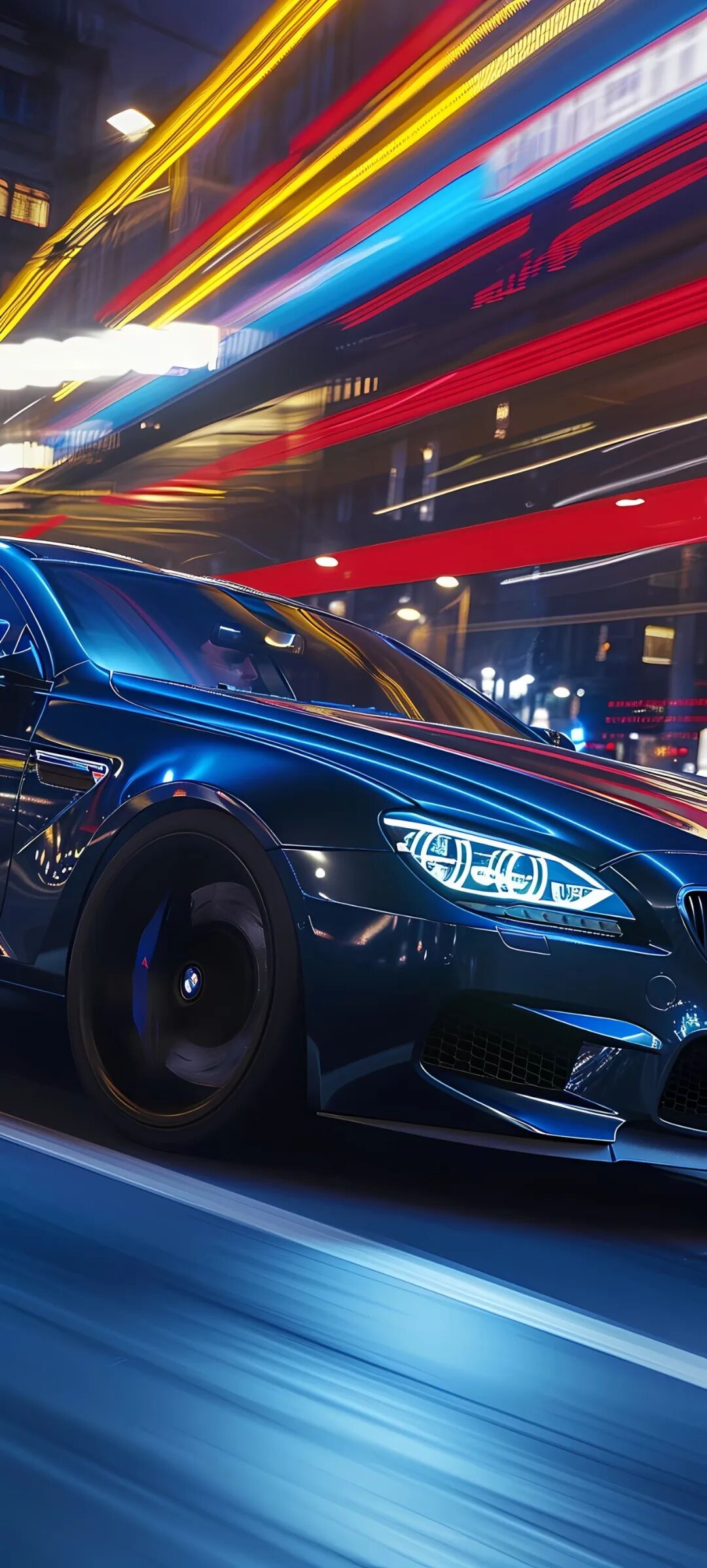 手机汽车壁纸|飞驰,一啸而过,高清大图分享!