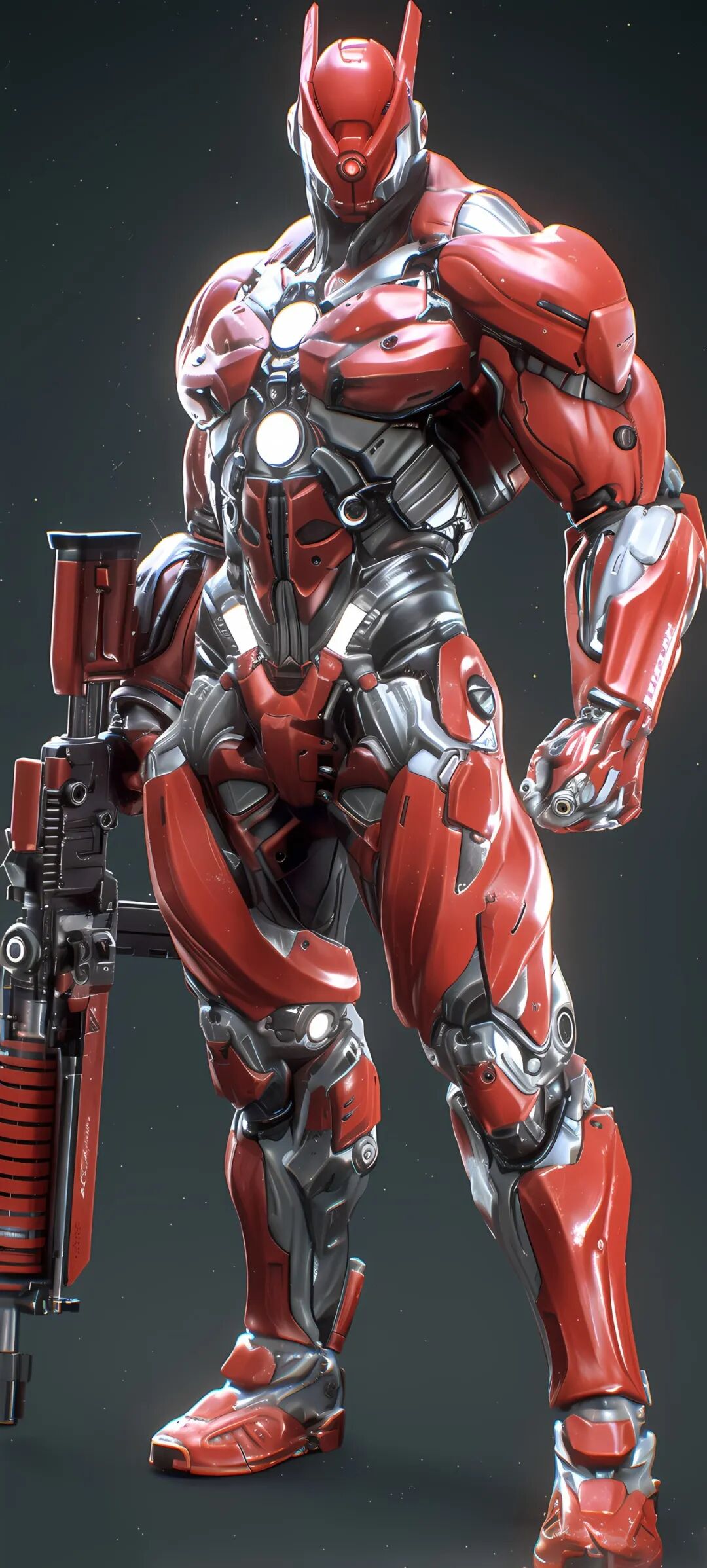 炫酷机甲手机壁纸高清版原图免费分享