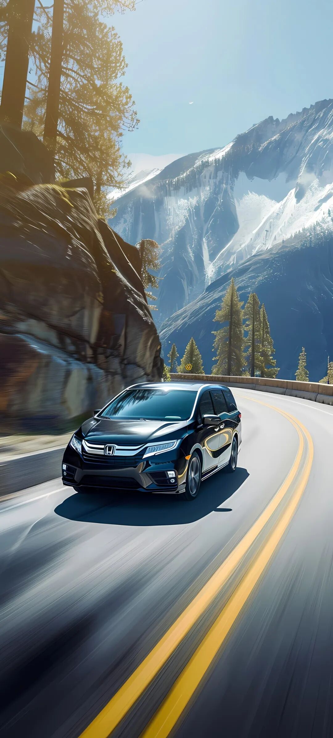 壁纸 道路 高速 高速公路 公路 桌面 1080_2395 竖版 竖屏 手机