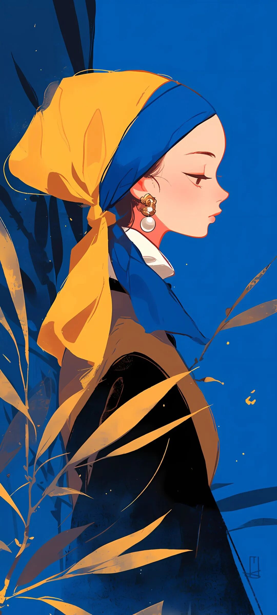 手机壁纸简约干净ins风人物头像壁纸高清原图