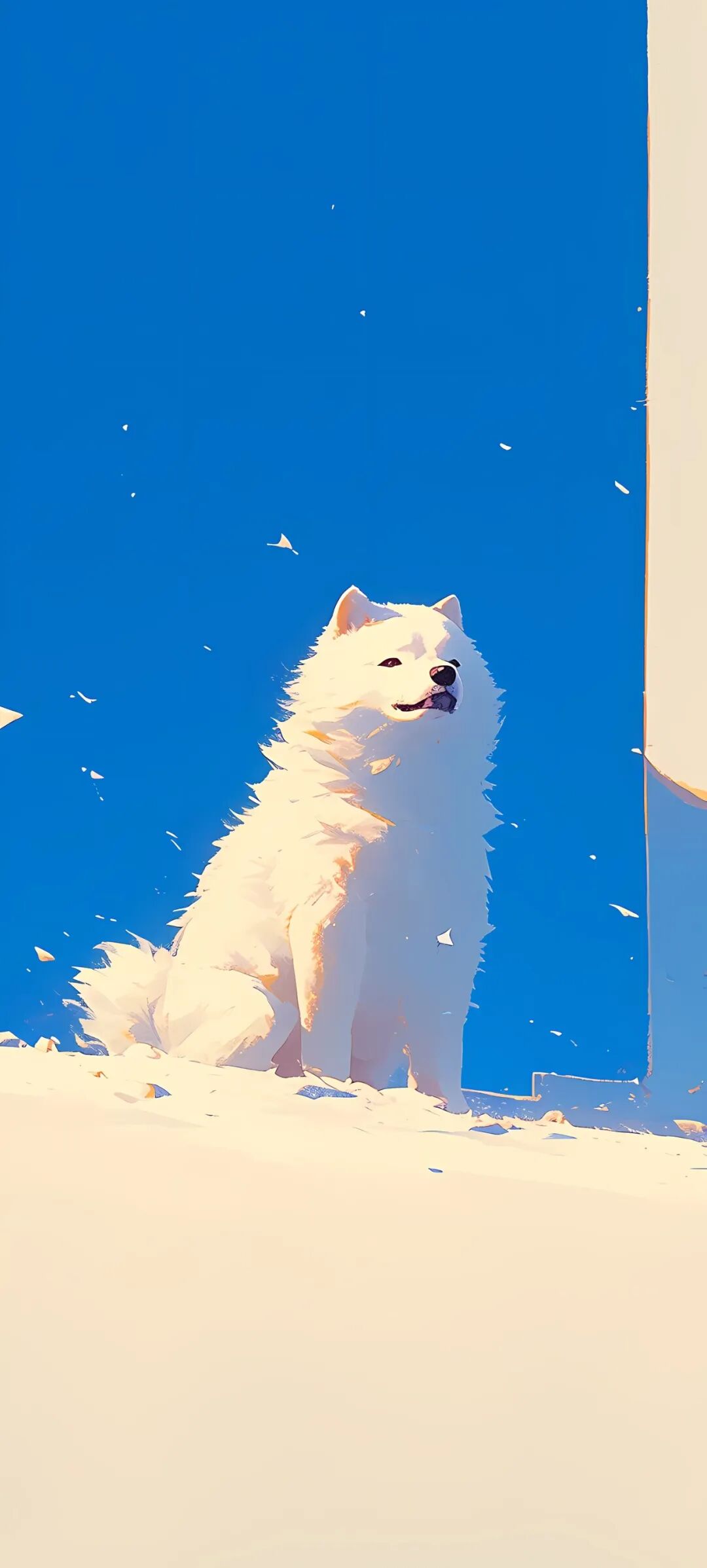 手机壁纸可爱动物插画壁纸高清原图分享