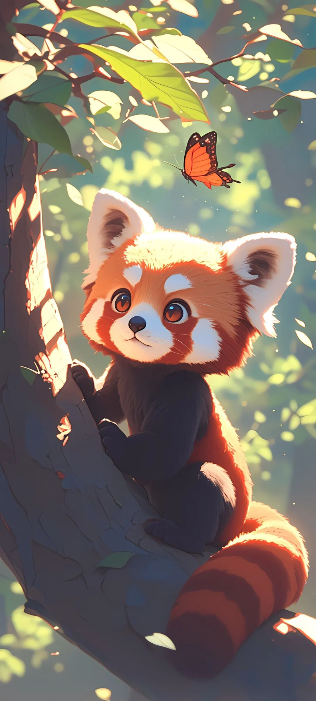 手机壁纸可爱动物插画壁纸高清原图分享