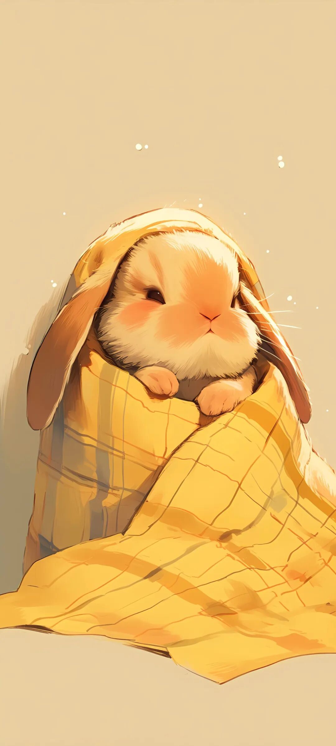 手机壁纸可爱动物插画壁纸高清原图分享