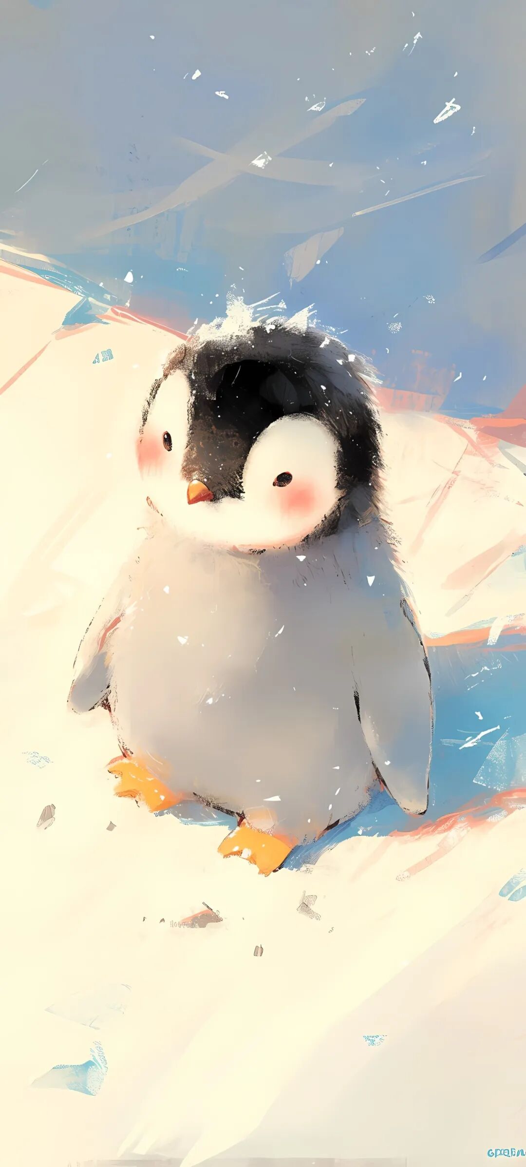 手机壁纸可爱动物插画壁纸高清原图分享