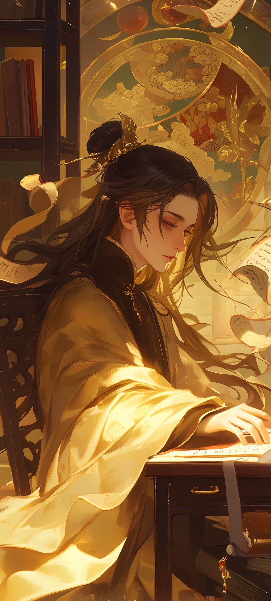 唯美古风帅哥美女壁纸图片高清无水印版