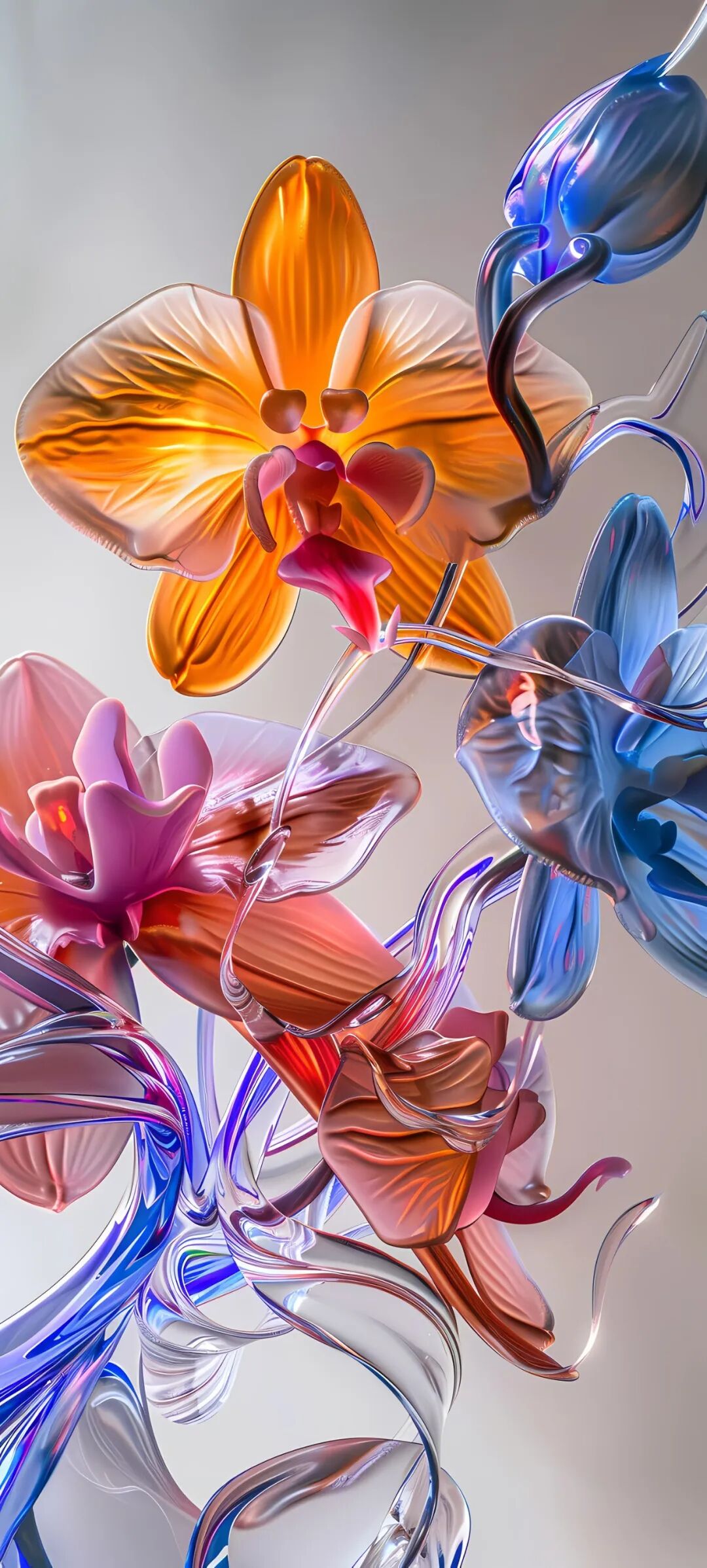 化生活中,抽象手机壁纸以其独特的视觉艺术风格和美学体验受到追捧