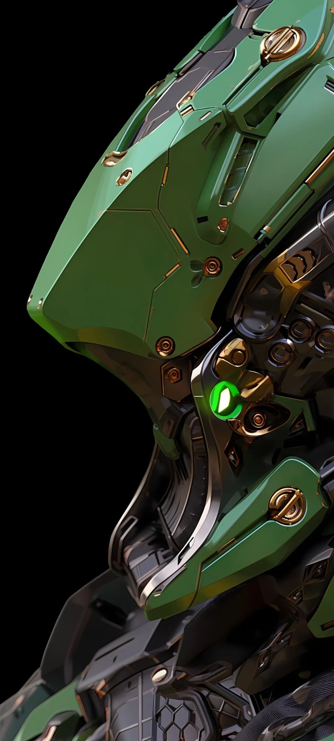 1%电量也要换上的超帅机甲壁纸图片,快快换上!