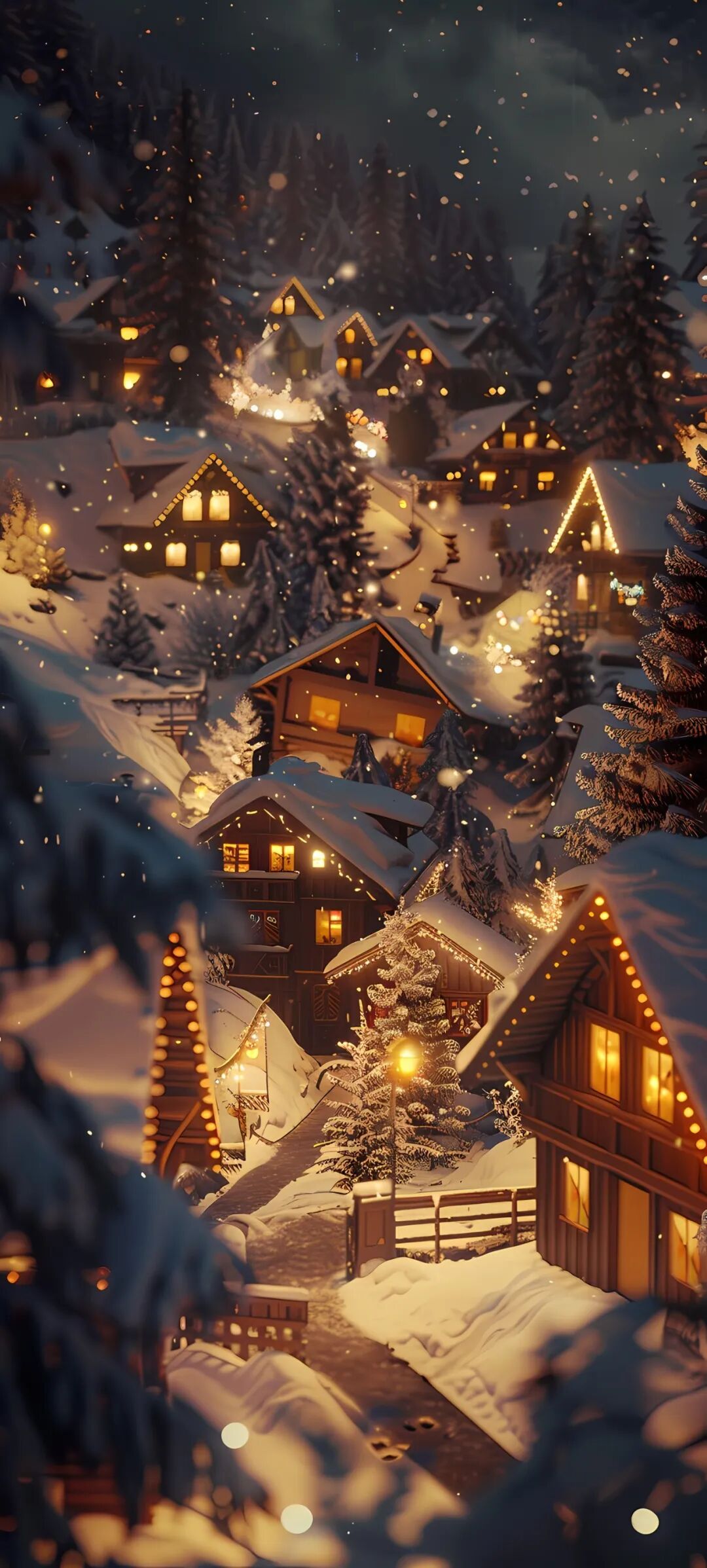 手机壁纸冬日雪景高清壁纸图片原图无水印下载