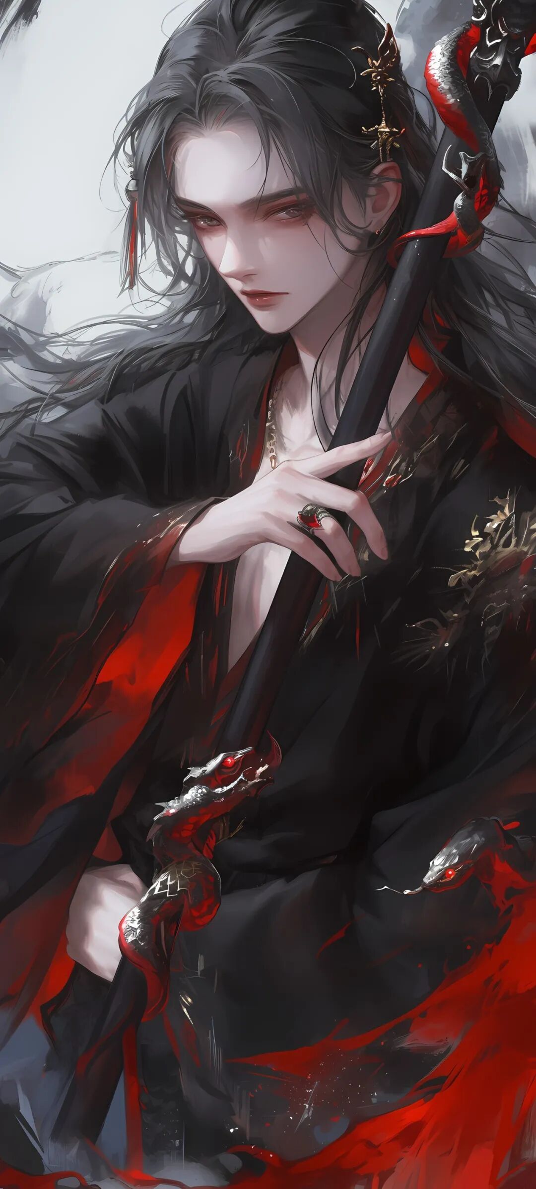 手机壁纸唯美古风男女壁纸图片高清无水印版